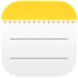 Apple Notes logo